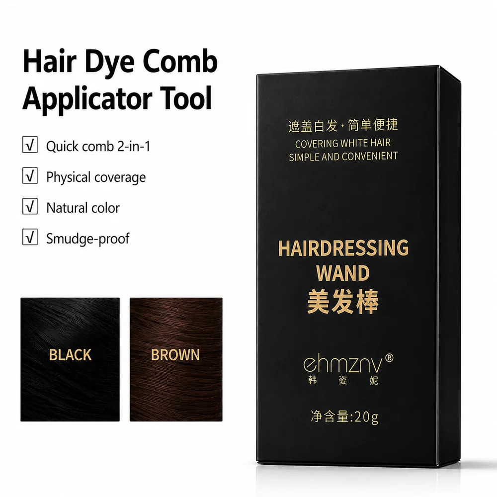 Hair Dye Comb Applicator Tool